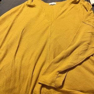 Raw hem cropped shirt